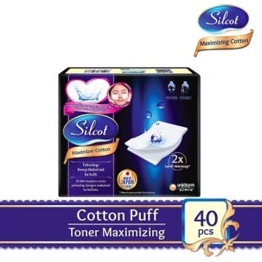 Silcot Maximizer Cotton 40 - Kapas Kecantikan Unicharm