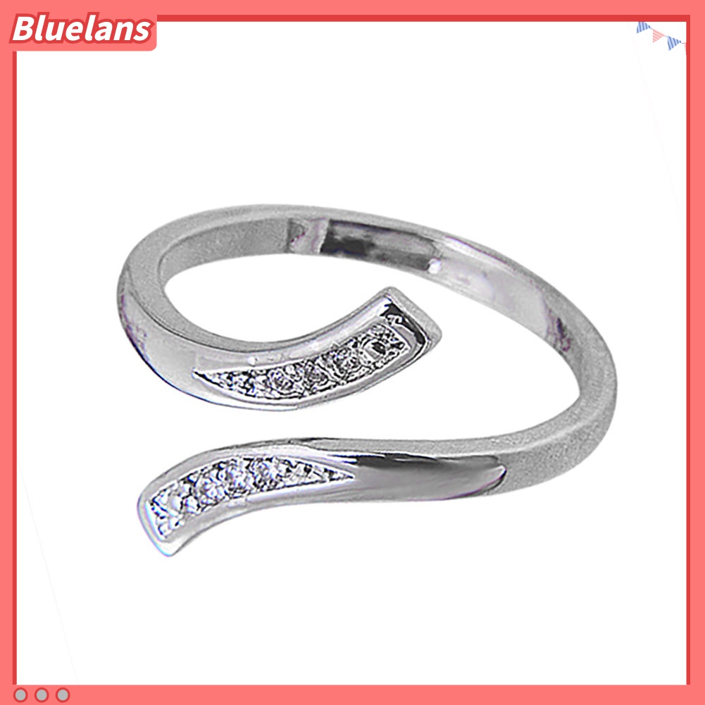 Cincin Sterling Silver 925 Ukuran Adjustable Untuk Wanita