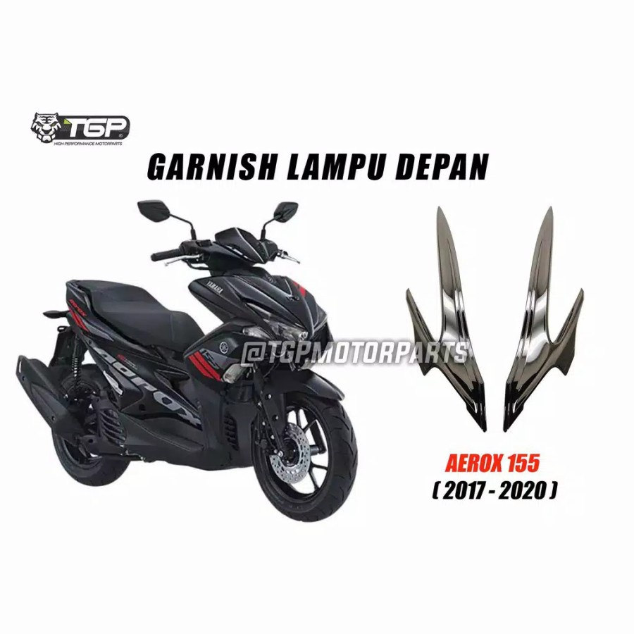 Garnish lampu depan Aerox 155 TGP