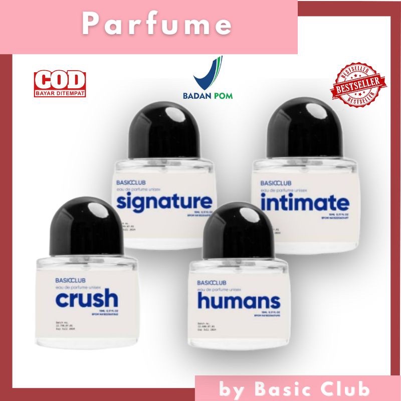 BASIC CLUB Basicclub Parfume EDP Blue 30ml Parfume Unisex BPOM