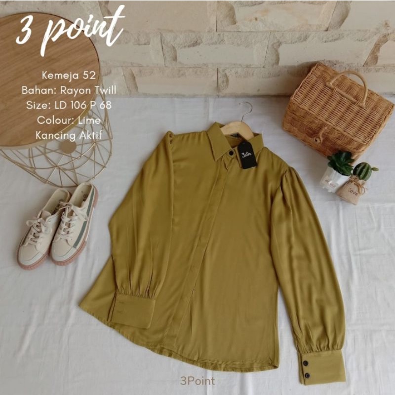 Kemeja 52 three point