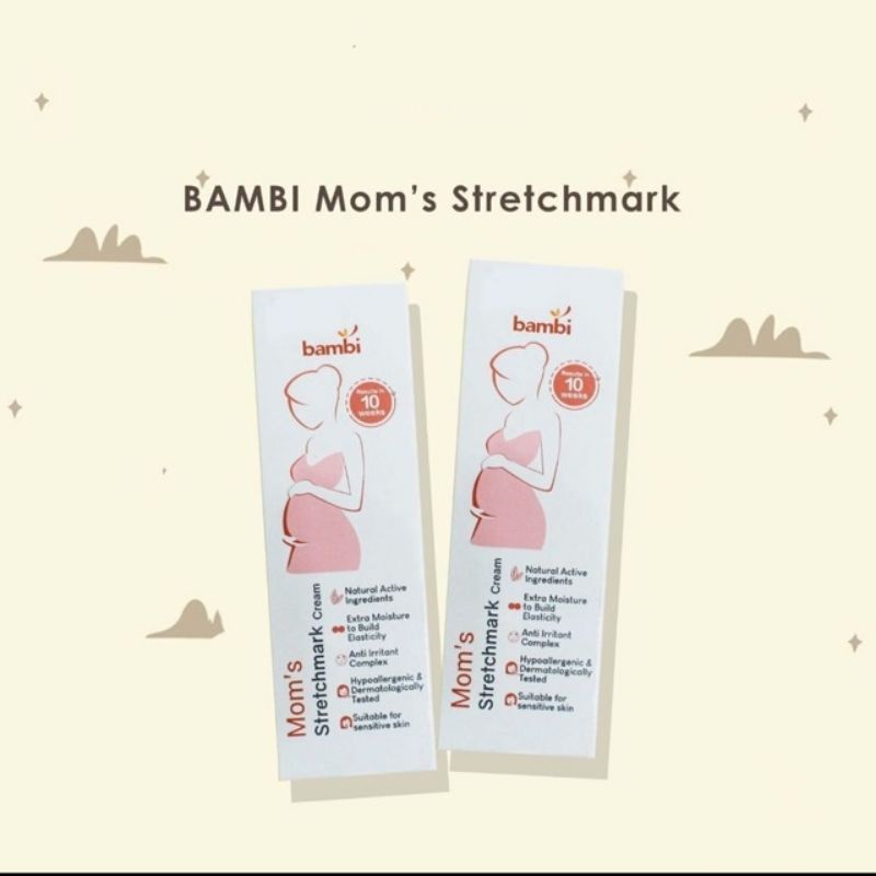 Bambi Stretchmark Cream / Cream habis melahirkan