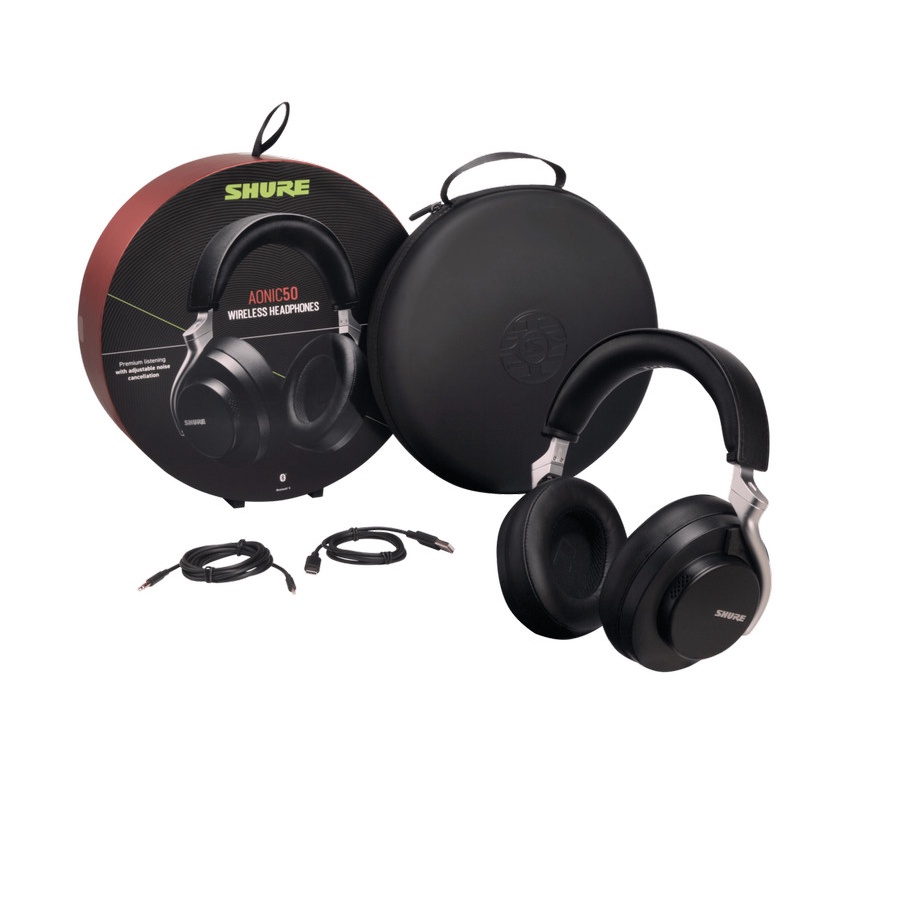 Shure SBH2350 SBH 2350 Aonic 50 Wireless Noise Cancelling Headphones