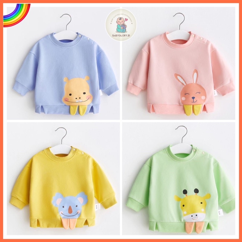 ✨Babyglory.id Atasan Baju Anak / Baju Atasan Anak Cowok / Atasan Anak Laki-Laki Lengan Panjang / Kaos Anak Lengan Panjang / Kaos Anak Import