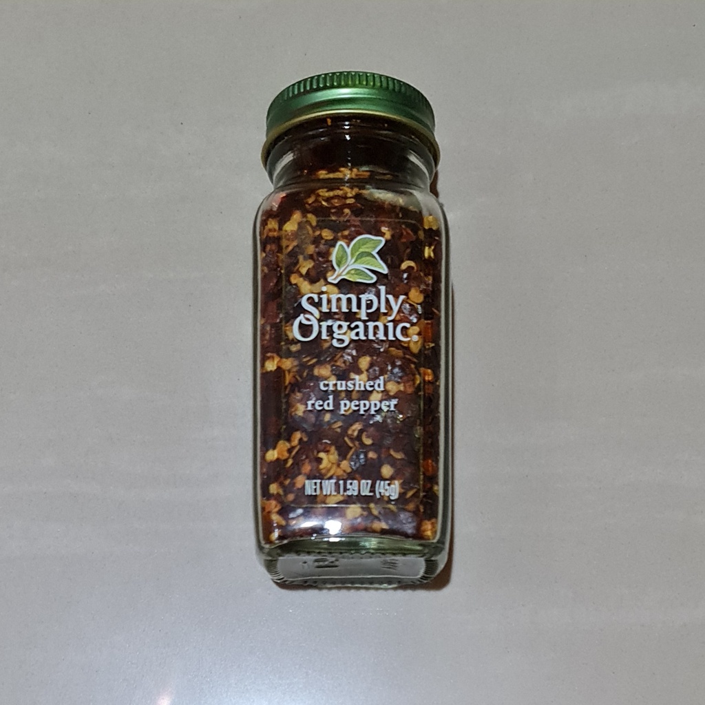 Simply Organic Crushed Red Pepper 45 Gram