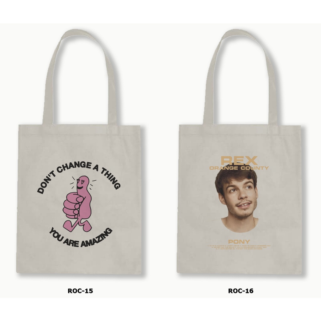 TOTE BAG BLACU - REX ORANGE COUNTY 1