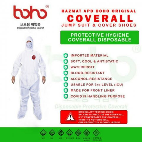 APD HAZMAT BOHO / HAZMAT / BAJU APD BOHO