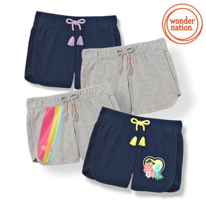 Short Pants Wonder Nation Anak Perempuan 4-16 Tahun_NLC