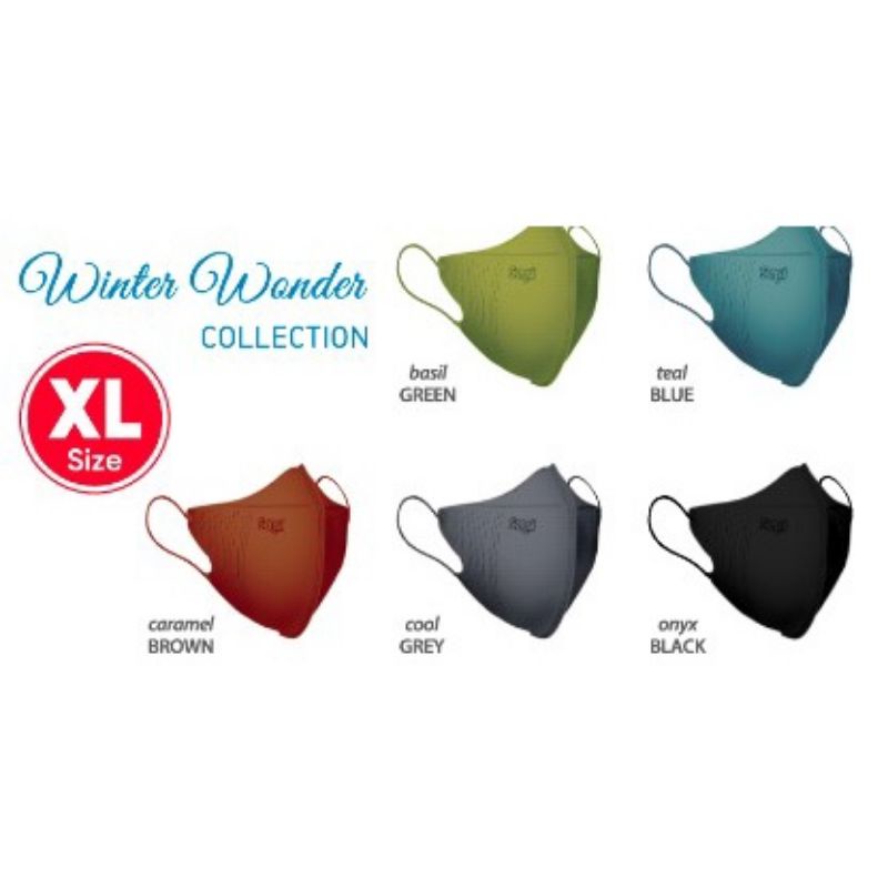 Masker Sensi Duckbill XL 50 Edisi Winter WonderLand