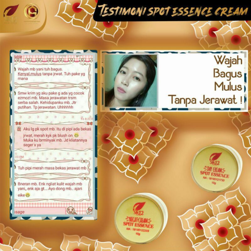 (COD)SPOT ESSENCE SR12 - MENGHILANGKAN FLEK HITAM DIWAJAH - KRIM WAJAH/ KRIM PEMUTIH BPOM/ PENGHILANG FLEK WAJAH/ WHITENING CREAM