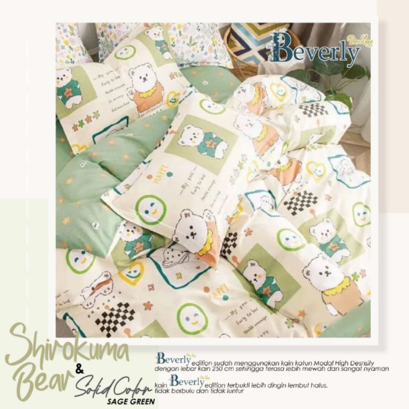 Sprei motif anak | Sprei katun halus Beverly motif anak