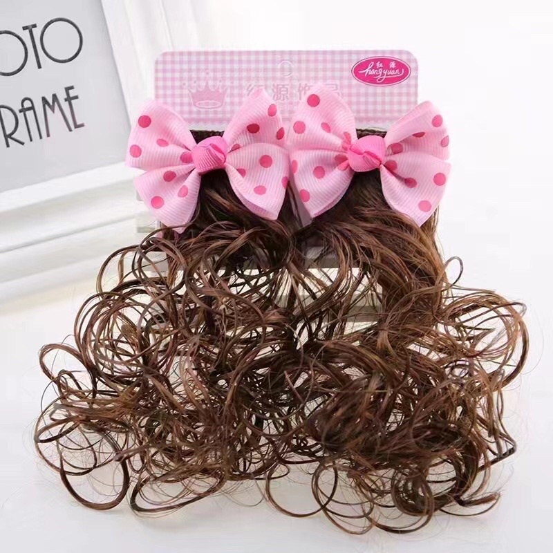 2pc/Set Jepitan Wig Anak Terbaru Gaya Korea Import CAHAYA R4