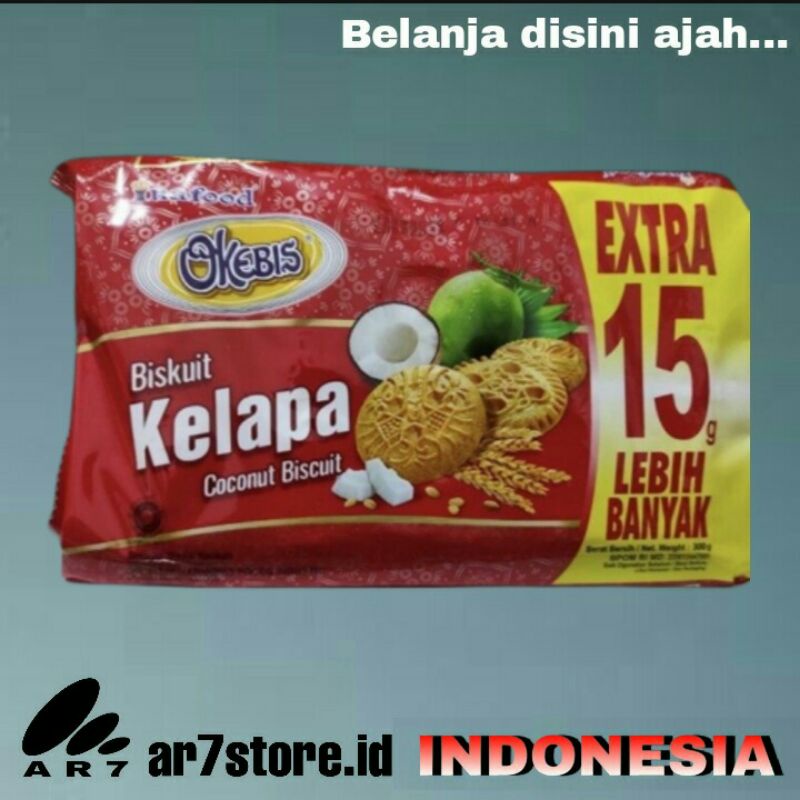 

OKEBIS inafood biskuit kelapa 300gr