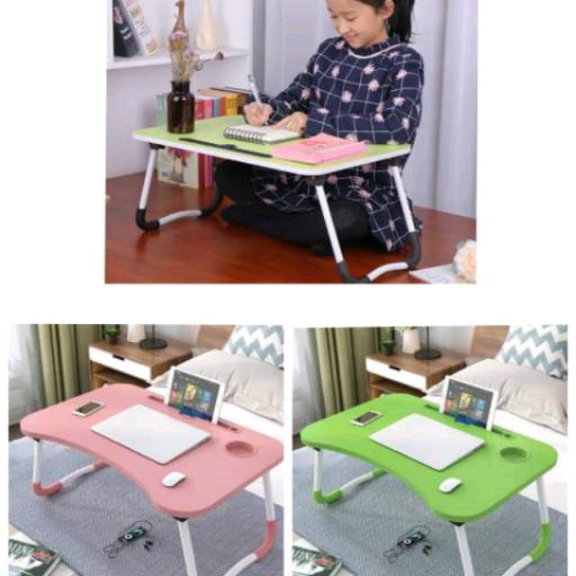 READY Meja Belajar / Meja Laptop Serbaguna