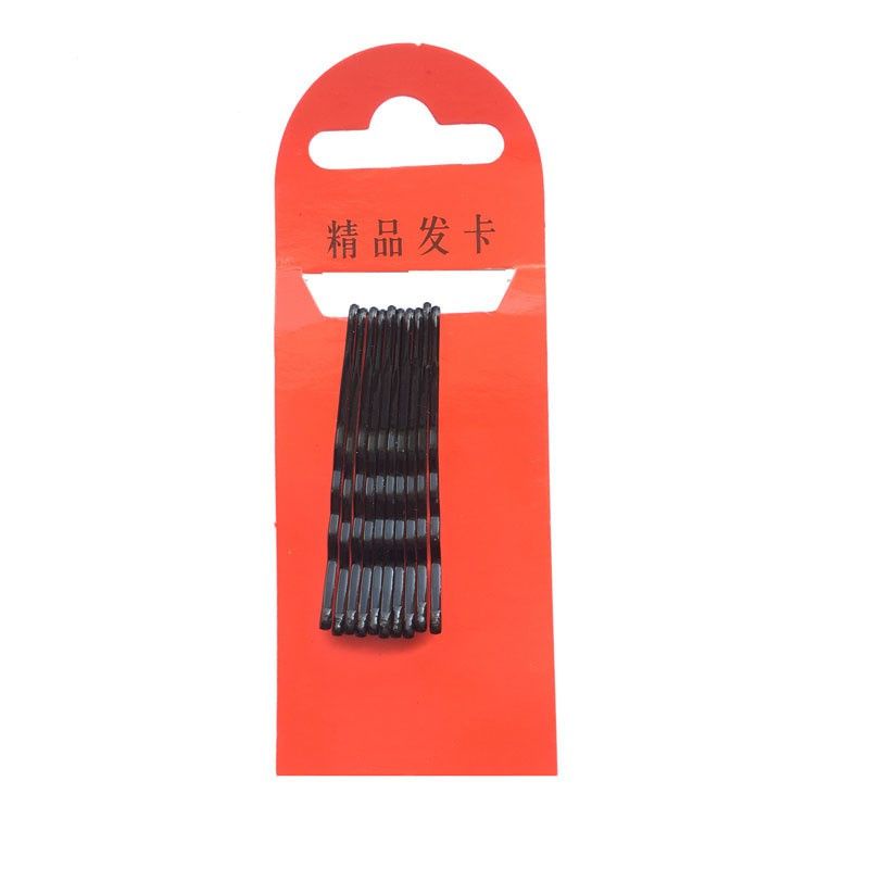 isi 10 hairpin hair clip jepit rambut sanggul salon jepitan besi bobby pin