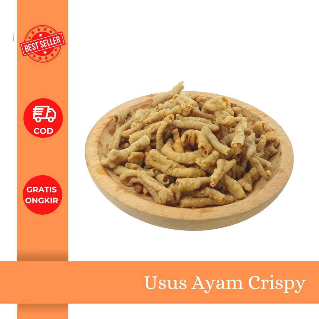 

KRIPIK USUS AYAM KRISPI 250 GRAM