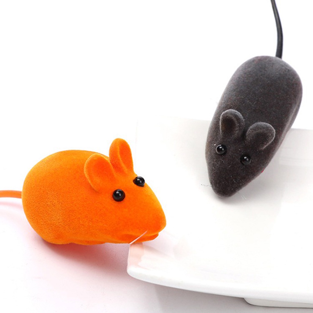 ☀ INDOLAND ☀ Mainan Tikus Interaktif Mencit Kucing Cat Toys Bentuk Tikus Bisa Bunyi Mainan Hewan Peliharaan Doggy Bersuara Cit R813