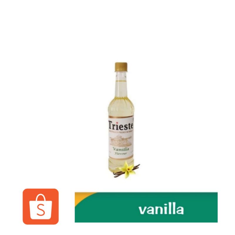 

Trieste syrup rasa vanilla 650ml