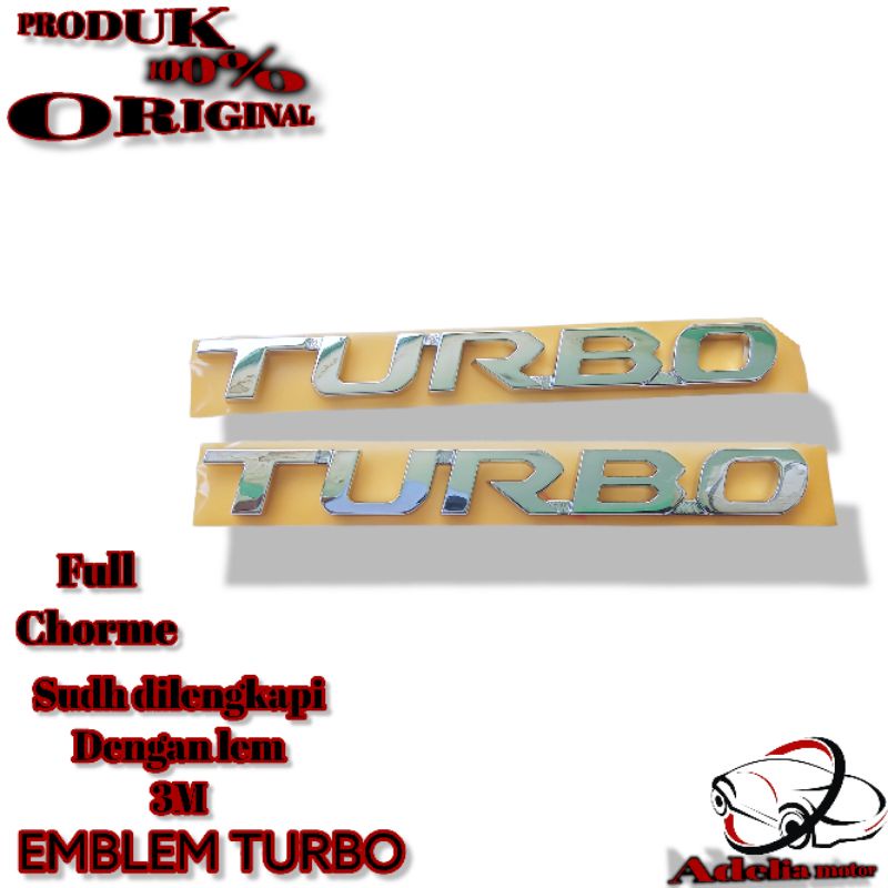 Emblem turbo tulisan turbo lambang turbo logo turbo