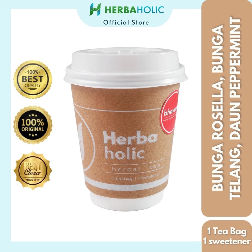 

Herbaholic.id Teh Herbal Bhavana Varian Cup