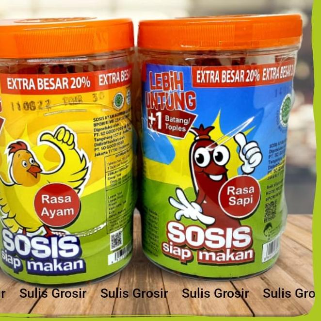 

Pasti Update ✻ SOSIS SO NICE TOPLES SIAP MAKAN RASA AYAM DAN RASA SAPI+