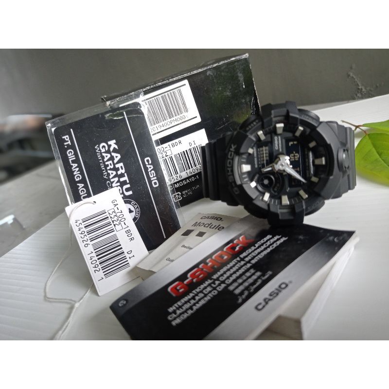 Gshock GA-700-1BDR