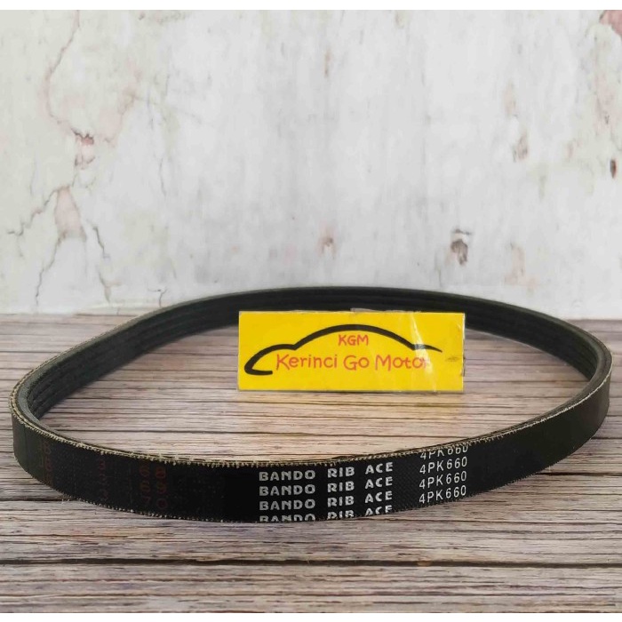 BANDO VAN BELT 4PK 660 RIB BELT TALI KIPAS 4PK-660 FAN BELT ALUR