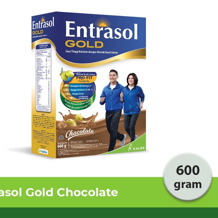 

COD✔️Entrasol Gold Coklat/Vanila 600gr|RA7