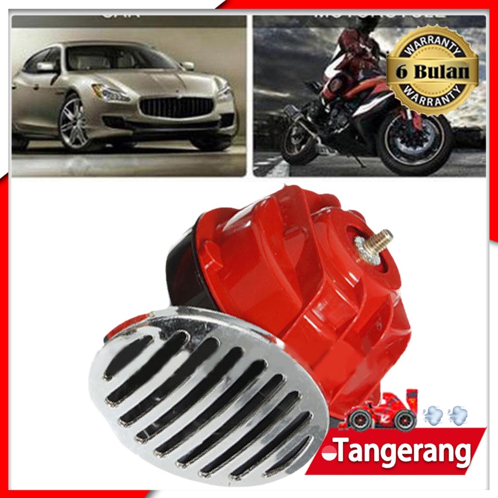 OKD Klakson Keong Hella 2Pcs 12V  Suara Sperti Hella Dan Denso Untuk Mobil Motor Truck