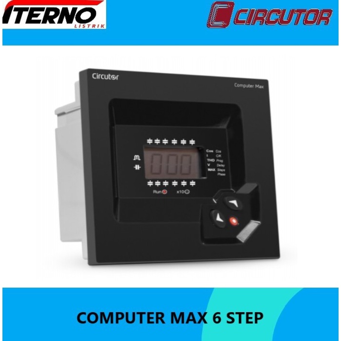 Power Factor Regulator Computer Max 6 Step Circutor