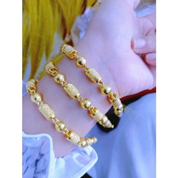 gelang lapisan air emas 24k/penang