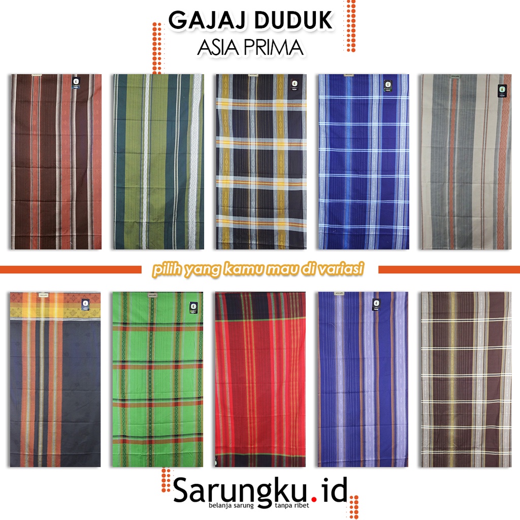 SARUNG GAJAH  DUDUK ASIA PRIMA