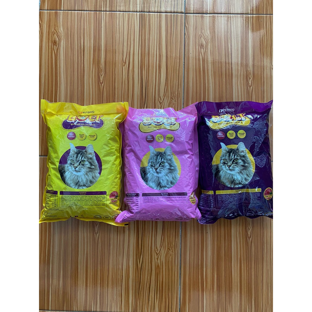 BOLT makanan kucing 1kg