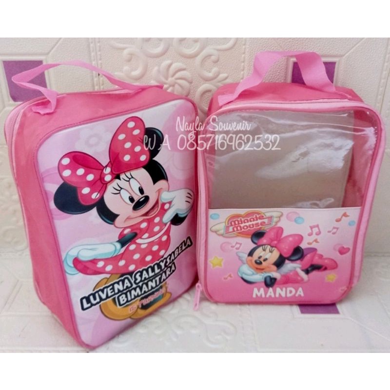 

tas ultah premium custom/tas ultah polyester tebal/tas ultah anak free desain