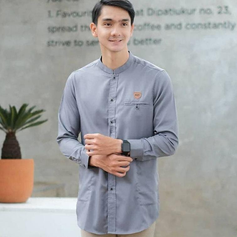 Termurah Koko kurta Turki Lengan Panjang - Kemeja Koko Turki Dewasa gas 