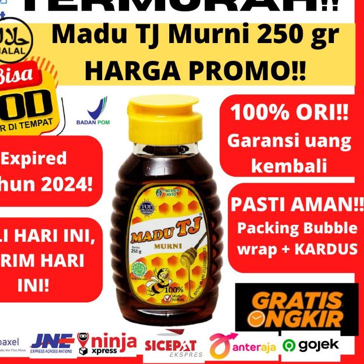 

Big Sale--Madu TJ Tresno Joyo Murni Besar 500 gram 250 gr ASLI Tresnojoyo Alami