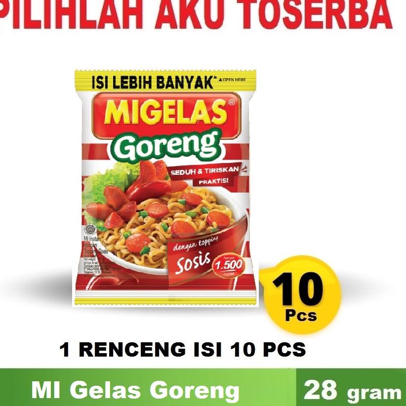 

ARTAa1A9--Mie Gelas Migelas GORENG @35 Gr -(HARGA 1 Renceng isi 10 Pcs)