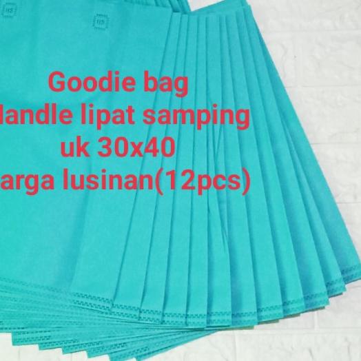 

Goodie bag handle lipat samping Tas Spunbond harga lusinan lebih hemat - Request by chat, HLS30x40x8