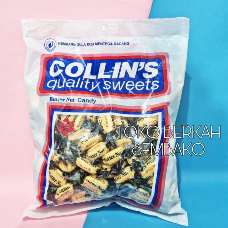 

Baru Permen Kacang Butter Nut Collins 460gr / Peanut Candy CIH