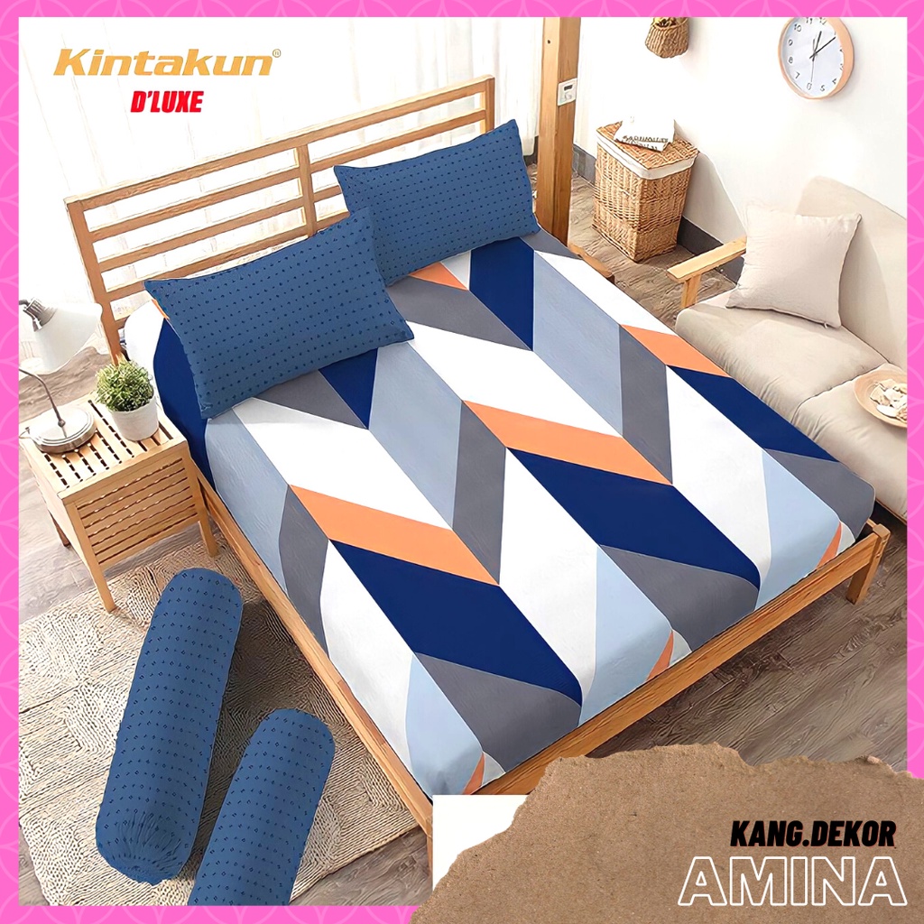 SPREI KINTAKUN DLUXE MOTIF AMINA 180x200 NO 1 KING SEPREI CANTIK MURAH MOTIF TERBARU SEPRAI KAMAR TIDUR D’LUXE SEPREI AESTHETIC D LUXE KINTAKUN SEPRAI CANTIK SEPRE DLUXE PROMO ANTI LUNTUR MOTIF PLUS SARUNG BANTAL SPREI DEWASA ALAS KASUR SPREI ADEM