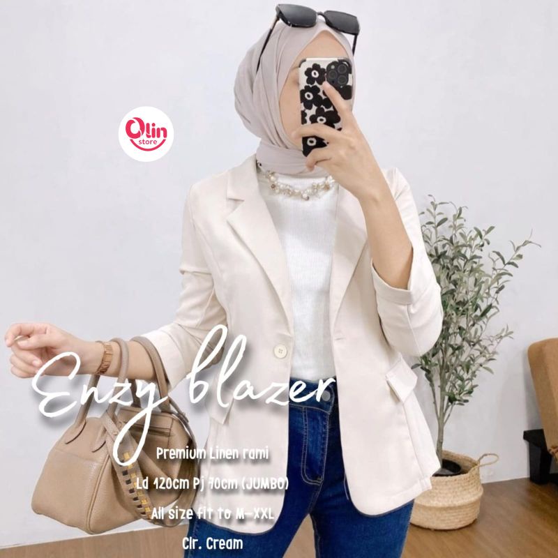Enzy blazer by olin store ori