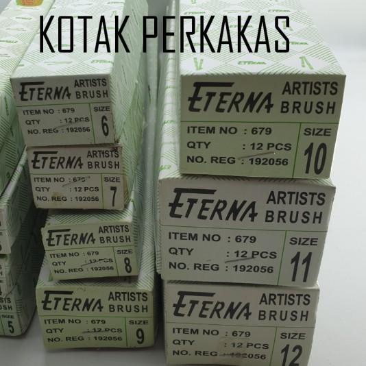 Kuas Lukis ETERNA nomor 10 per 1 lusin