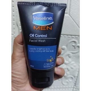 Jual Vaseline Men Anti Acne Face Wash 100g - Sabun Cuci Muka Pria 100