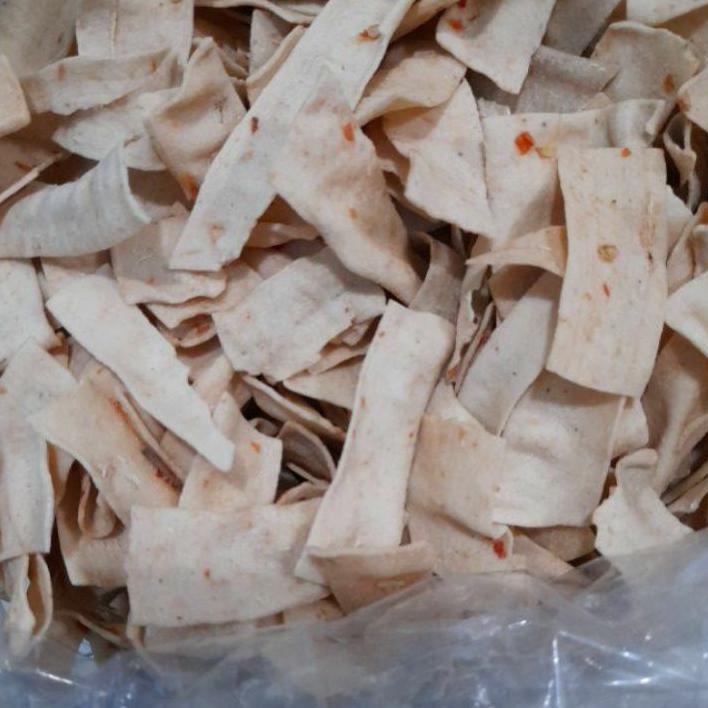 

Import ✨Terbaik✨ krupuk slondok mentah putih pedas manis 1kg !