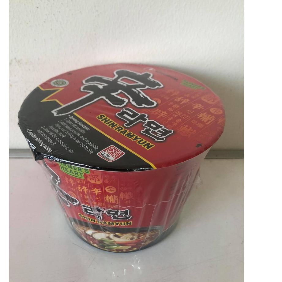

CODE0w0Vk--Nongshim Shin Ramyun Cup Spicy Mushroom / Ramen Cup Noodle 117grm