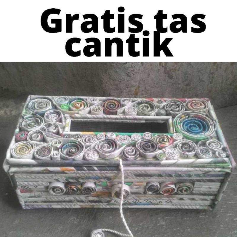 kerajinan dari koran