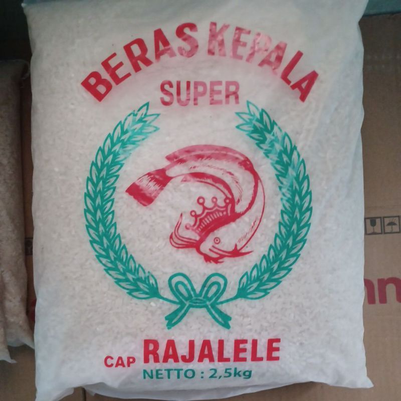 

BERAS KEPALA SUPER Cap. RAJALELE 2,5kg