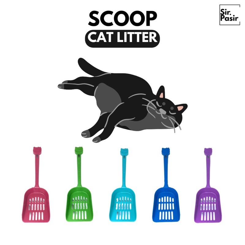 Skop Pasir Kucing SIR.PASIR / Scoop Cat Litter