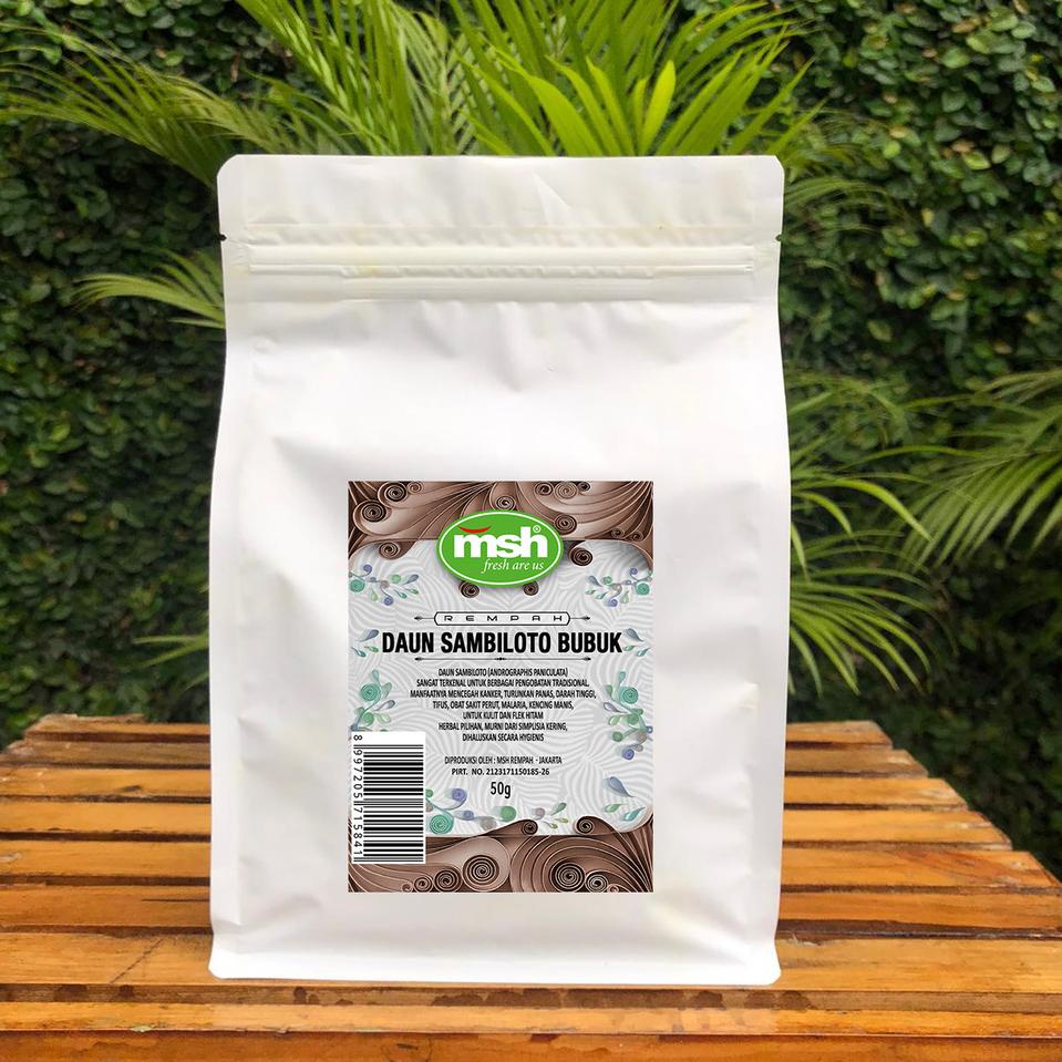 

Promo MSH Daun Sambiloto Bubuk 500 g JS0