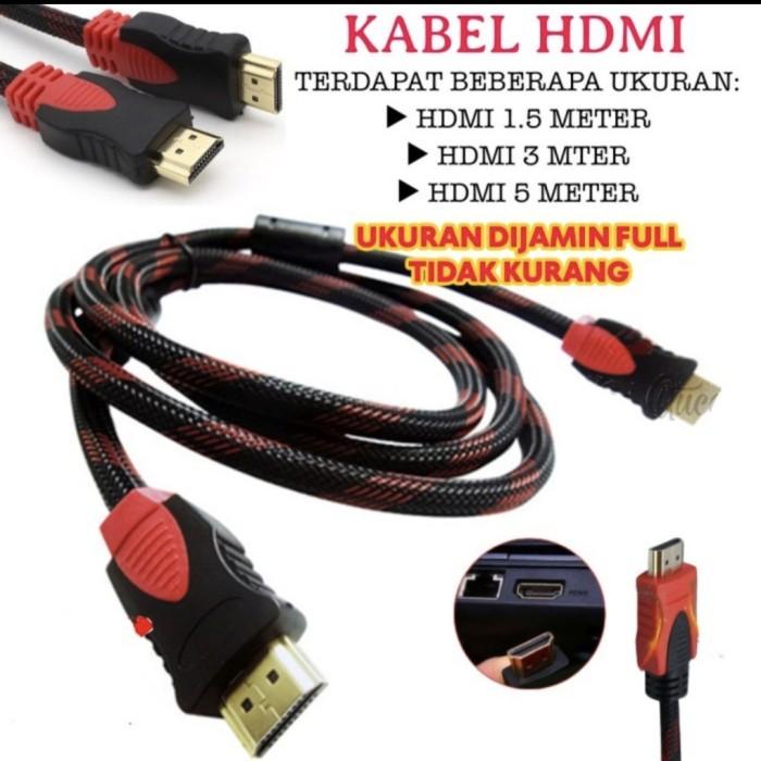 Kabel HDMI Okachi 1.5 Meter / 3 Meter Kabel HD TV HDMI 1.4 Cable